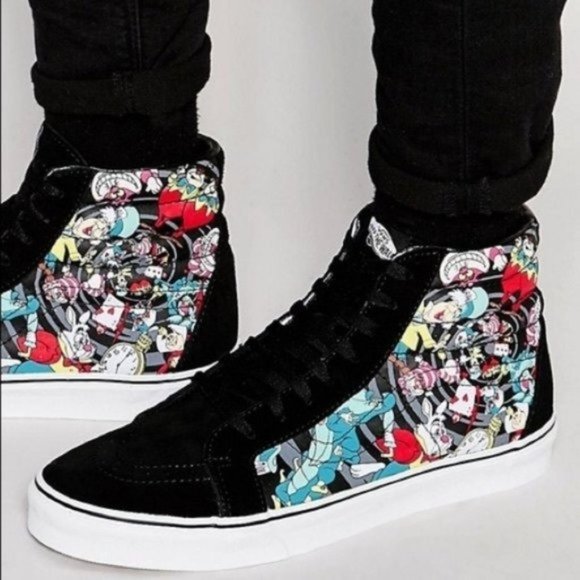 Vans Shoes - VANS Disney Alice In Wonderland Sneakers Lmtd Ed.